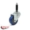 Service Caster 3.5 Inch Blue Polyurethane Swivel 3/4 Inch Expanding Stem Caster Brake, 2PK SCC-EX20S3514-PPUB-BLU-2-TLB-2-MTG40 - alternate 5